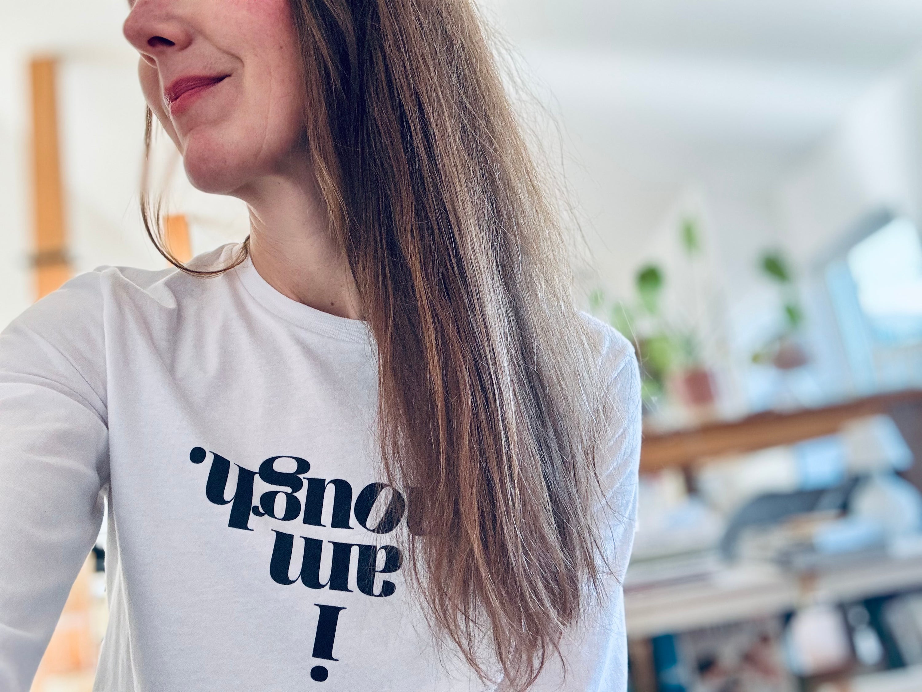 I AM ENOUGH | YOU ARE ENOUGH — Girls Organic Longsleeve