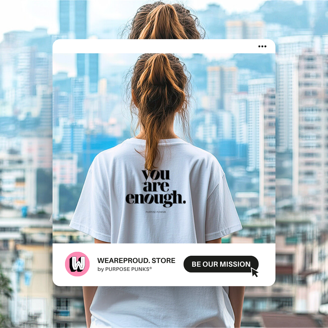 Organic T-Shirt Girls  YOU ARE ENOUGH
