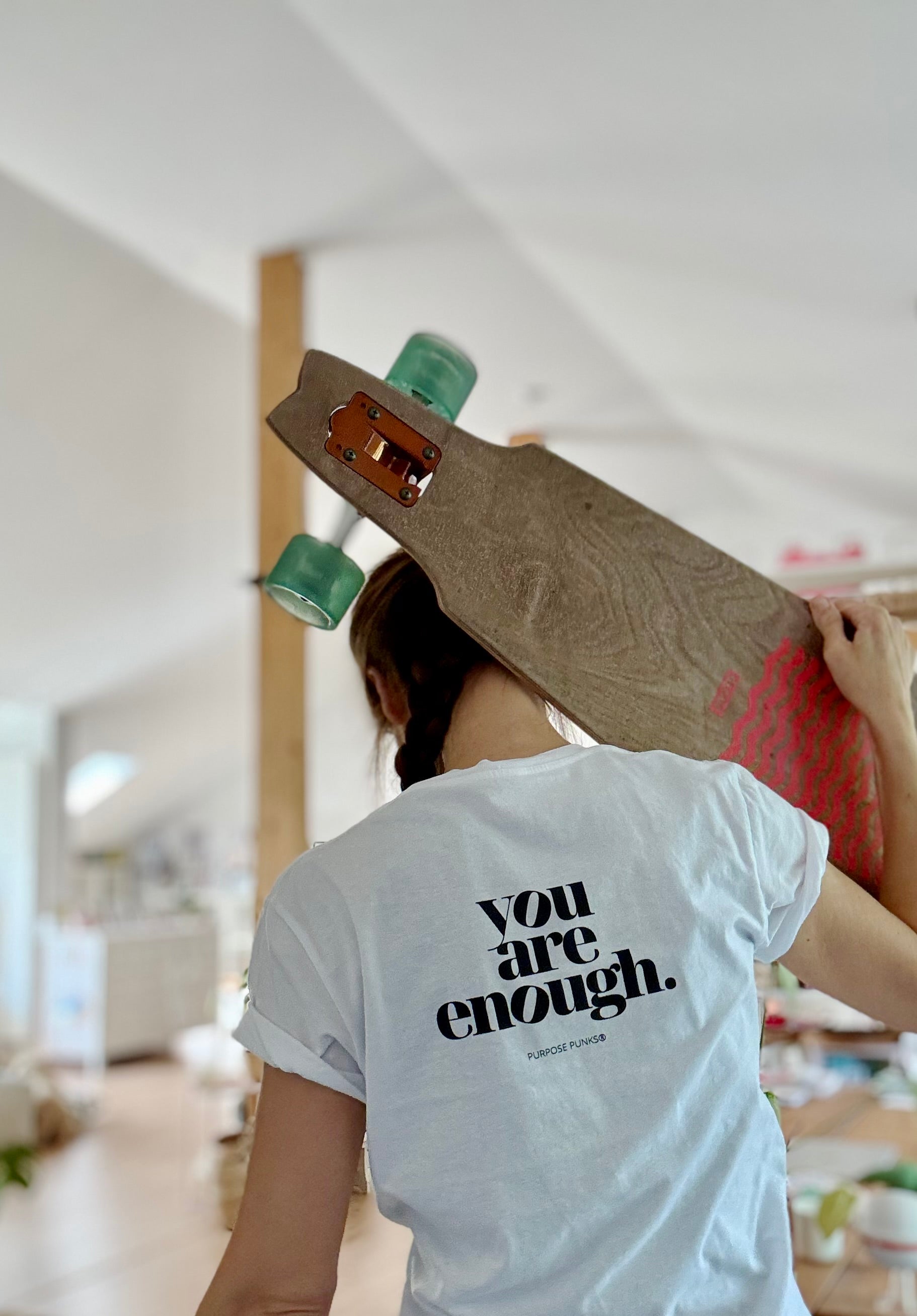 I AM ENOUGH | YOU ARE ENOUGH — Girls Organic T-Shirt