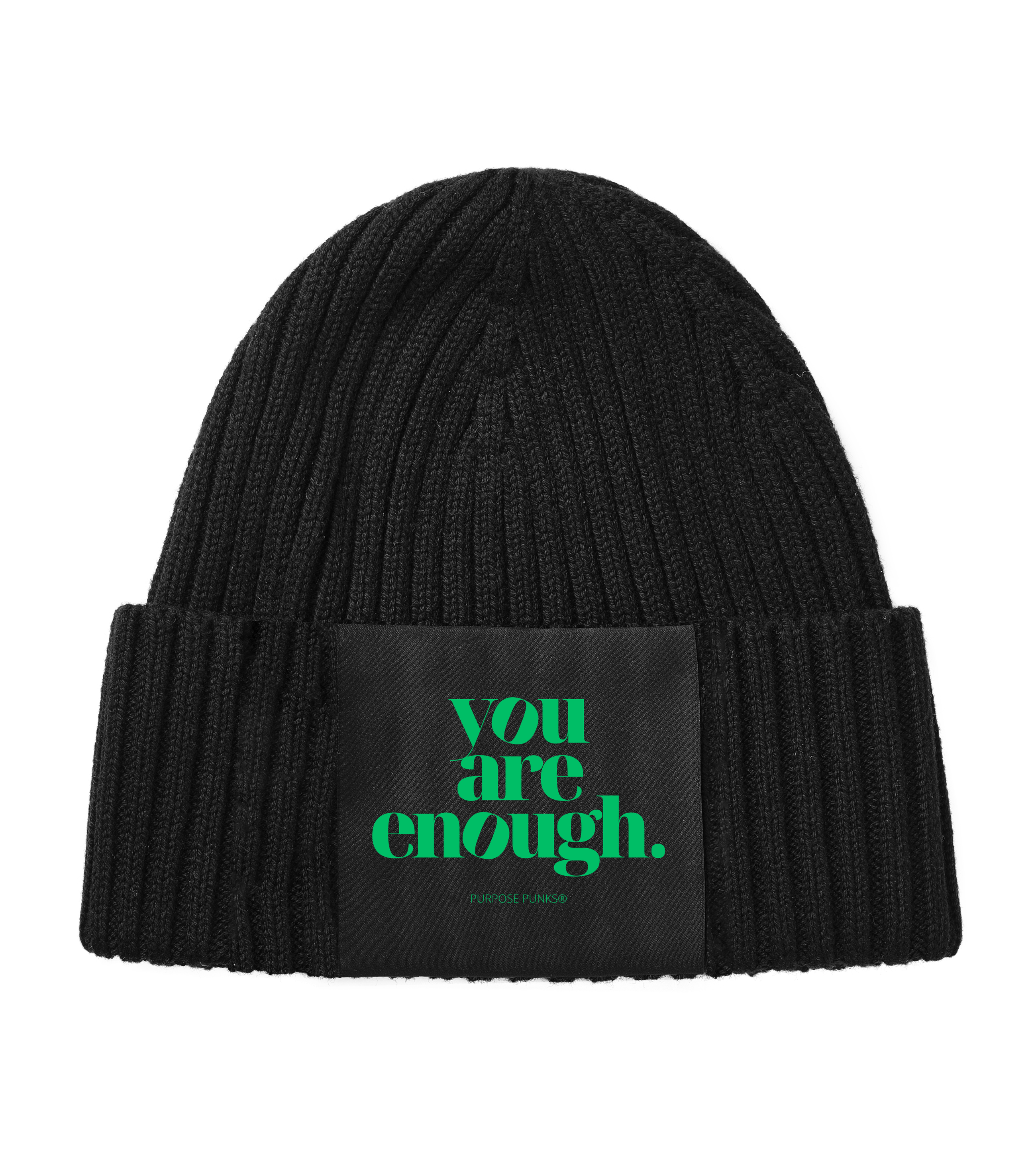 KNITTED BEANIE +++ YOU ARE ENOUGH