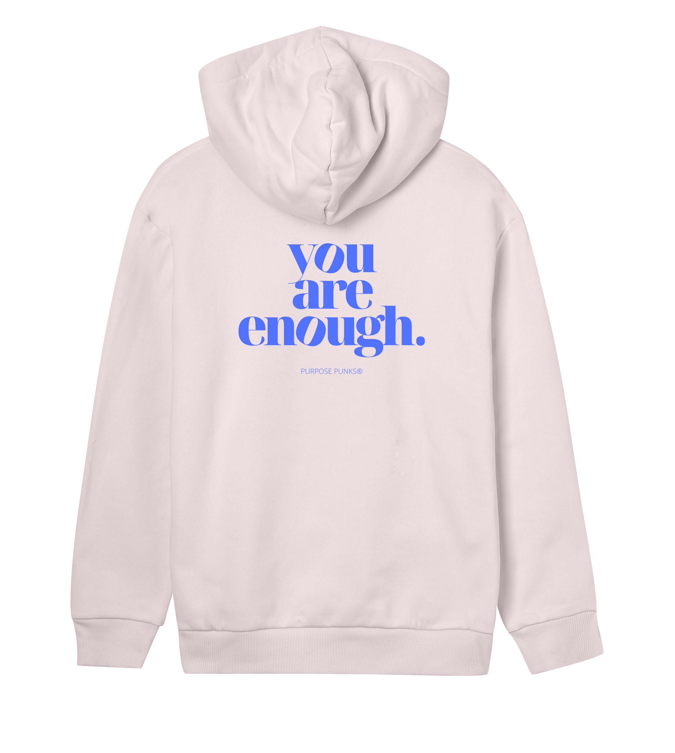 Girls Organic Hoodie | YOU ARE ENOUGH + I AM ENOUGH